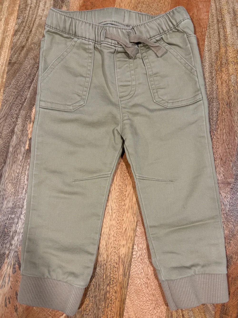 Cat & Jack Blue and Khaki Pull-On Kids Joggers Bundle